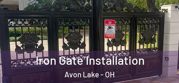 Iron Gate Installation Avon Lake - OH